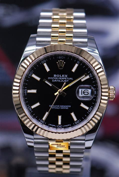 rolex oyster perpetual datejust 41 gebraucht kaufen|Rolex Datejust 41mm two tone.